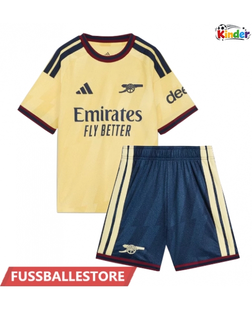 Günstige Arsenal Bruno Guimaraes #39 3rd trikot Kinder 2026-27 Kurzarm (+ Kurze Hosen)